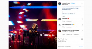 Bon Iver beim Melt 2019 (Foto: Christian Hedel / Magnetic Meat / Instagram)