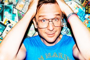 Teilt gerne aus und ist großer #IBES-Fan: Popjournalist Linus Volkmann (Foto: Frederike Wetzels)